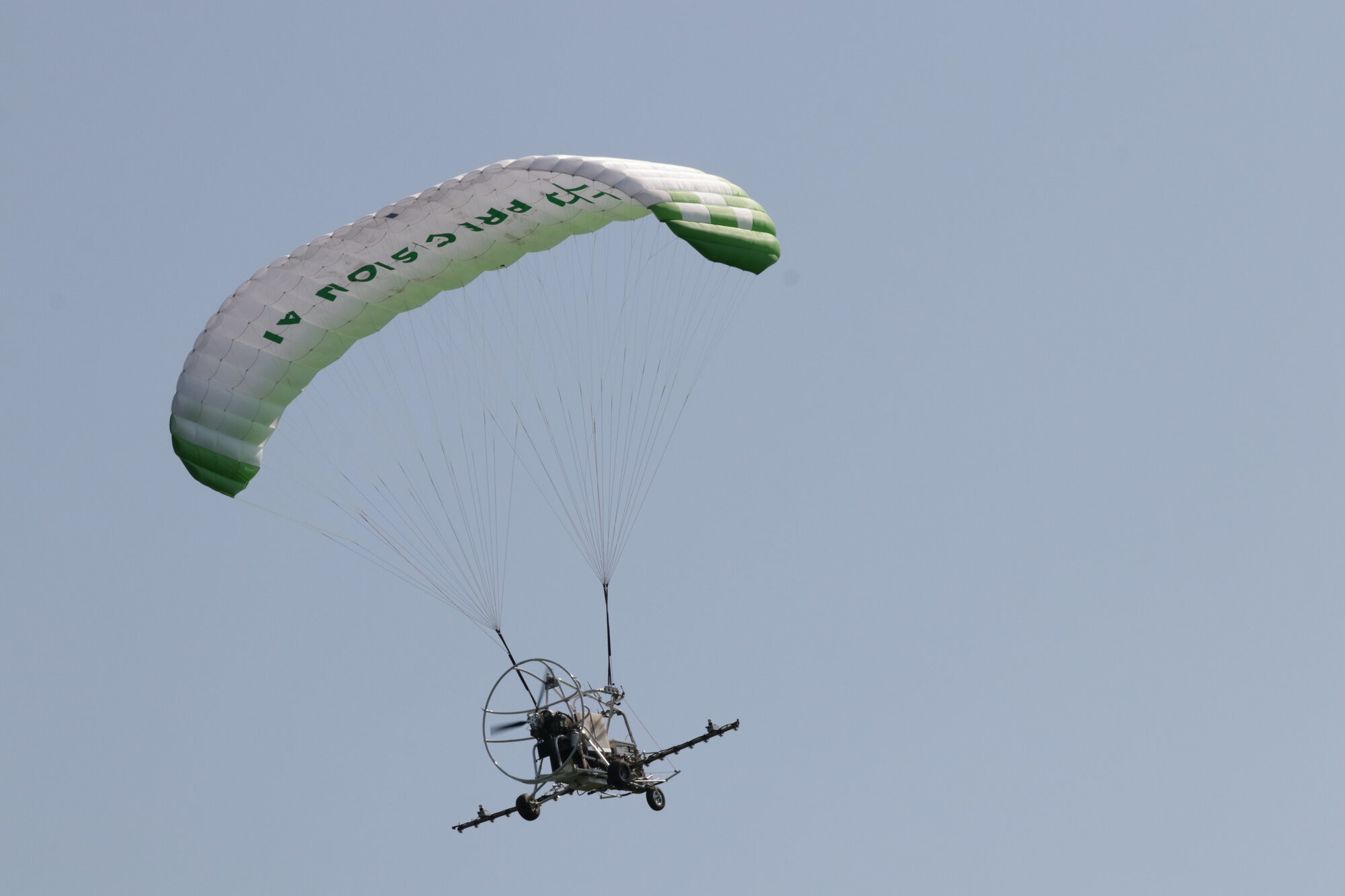 Precision agriculture aerial spraying over farmland